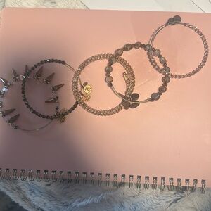 Alex and Ani vintage bracelets.
